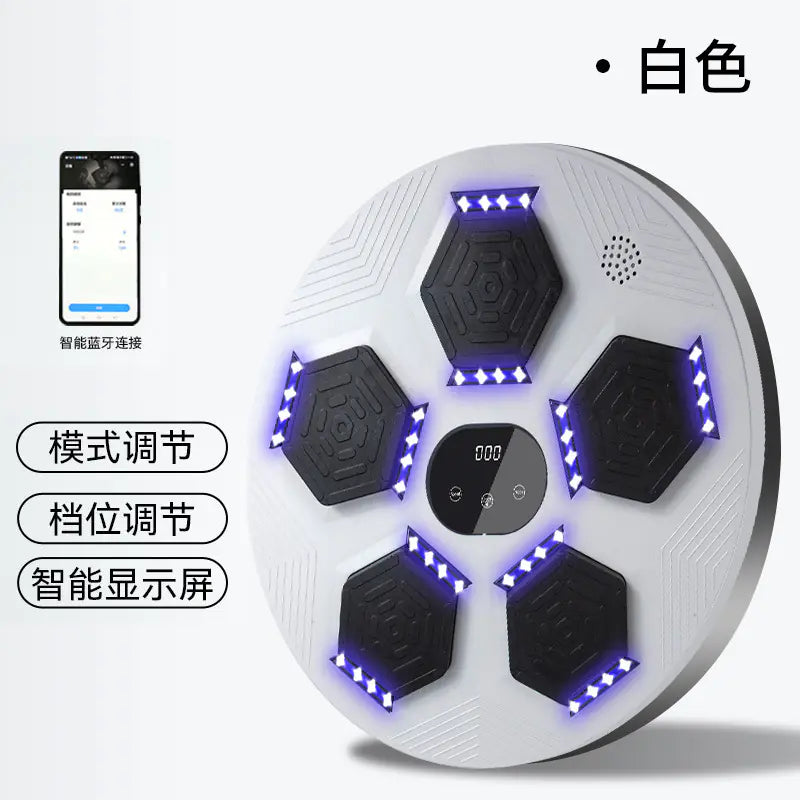 Smart Bluetooth Punching Machine with Light for Home Fitness